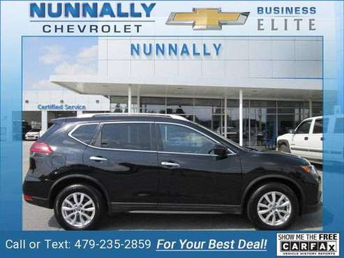 2019 Nissan Rogue SV suv Magnetic Black Pearl - cars & trucks - by... for sale in Bentonville, AR