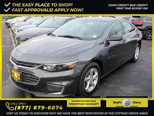 439/mo - 2018 Chevrolet Malibu LS - - by dealer for sale in Cottage Grove, OR