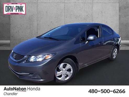 2013 Honda Civic LX SKU:DH545386 Sedan - cars & trucks - by dealer -... for sale in Chandler, AZ