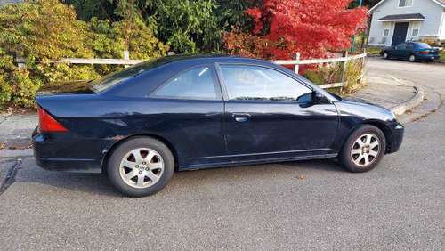 2003 Honda Civic Coupe Manual - cars & trucks - by owner - vehicle... for sale in Bellingham, WA