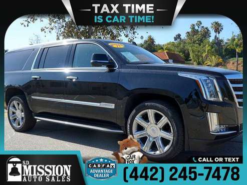 2017 Cadillac Escalade ESV FOR ONLY 567/mo! - - by for sale in Vista, CA