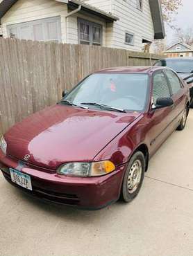 92 Honda Civic DX Sedan - cars & trucks - by owner - vehicle... for sale in Des Moines, IA