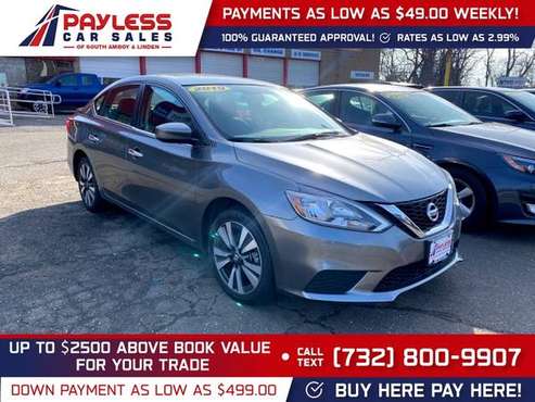 2019 Nissan Sentra SV FOR ONLY 345/mo! - - by dealer for sale in south amboy, NJ