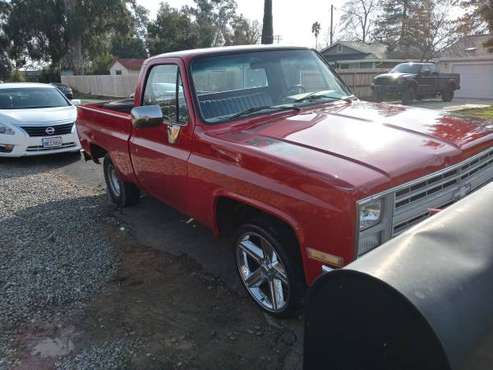 1987 chevy short bed efi for sale in Wheatland, CA