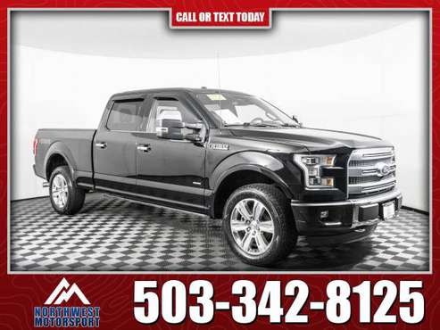 trucks Lifted 2016 Ford F-150 Platinum 4x4 - - by for sale in Puyallup, OR