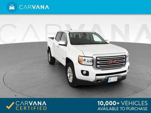 2016 GMC Canyon Crew Cab SLT Pickup 4D 5 ft pickup White - FINANCE for sale in Springfield, MA