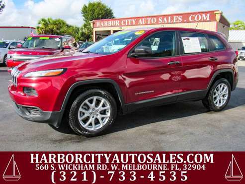 ~ ~ ~ 2015 JEEP CHEROKEE! BRAND NEW TIRES! BLUETOOTH! CLEAN CARFAX!... for sale in WEST MELBOURNE, FL