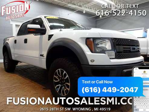 2012 Ford F-150 F150 F 150 4WD SuperCrew 145 SVT Raptor - We... for sale in Wyoming , MI