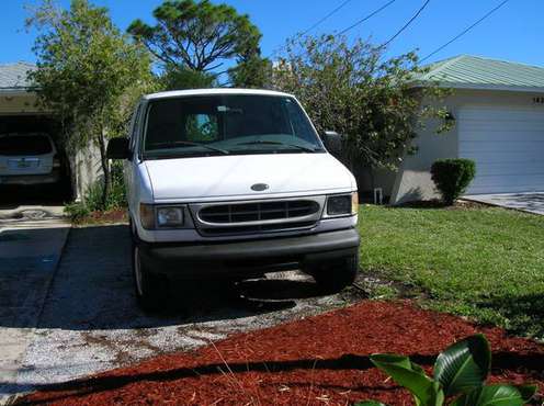 2000 Ford E250 Cargo Van, 11800 mi - cars & trucks - by owner -... for sale in Cape Coral, FL