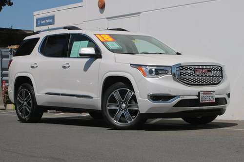 2018 GMC Acadia White Frost Tricoat Test Drive Today - cars & for sale in San Diego, CA