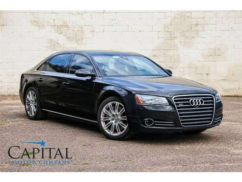 Tinted, Gorgeous Executive Sedan! 2013 Audi A8L w/Night Vision! for sale in Eau Claire, MN