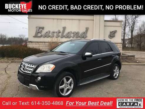 2009 Mercedes-Benz M-Class 5.5L suv Black - cars & trucks - by... for sale in Columbus, OH