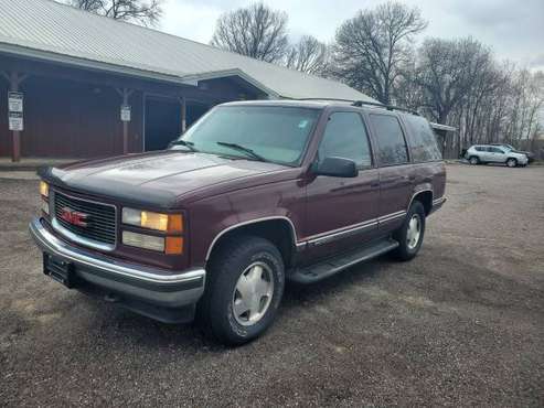 1998 GMC YUKON 4x4 - - by dealer - vehicle automotive for sale in St Francis, MN