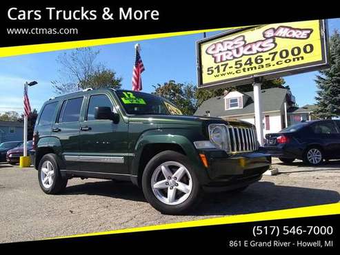 2012 Jeep Liberty Limited ~ Loaded Jeep SUV ~ We Finance !! for sale in Howell, MI