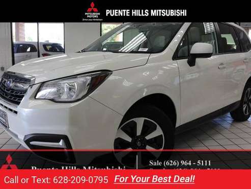 2018 Subaru Forester Premium suv Crystal White Pearl for sale in City of Industry, CA