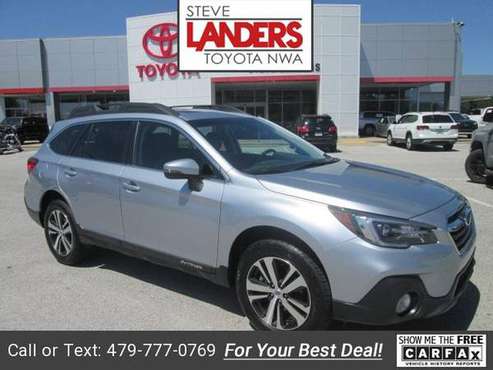 2018 Subaru Outback 2.5i suv Silver for sale in ROGERS, AR