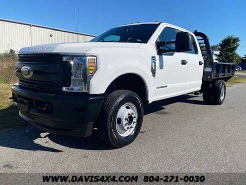 2019 Ford F-350 Super Duty Crew Cab Diesel Flat Bed 4x4 Pickup -... for sale in Richmond, NY