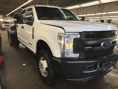 2019 Ford F350 XL - 9ft Flatbed - 4WD 6.7L V8 Power Stroke (D42301)... for sale in Dassel, MN
