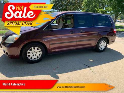 2007 HONDA ODYSSEY***$499 DOWN PAYMENT***FRESH START FINANCING**** for sale in EUCLID, OH