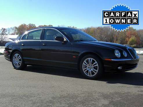► 2003 JAGUAR S-TYPE 4.2 - V8, CD STEREO, SUNROOF, HTD LEATHER, MORE... for sale in East Windsor, MA