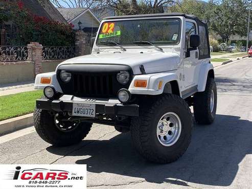 2002 Jeep Wrangler 4x4 Sahara Automatic Clean Tile & CarFax Cert! for sale in Burbank, CA