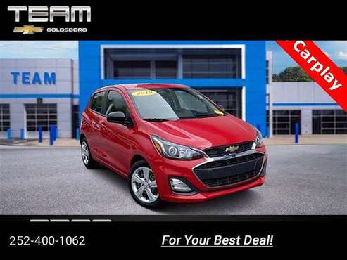 2019 Chevy Chevrolet Spark LS hatchback Red - - by for sale in Goldsboro, NC