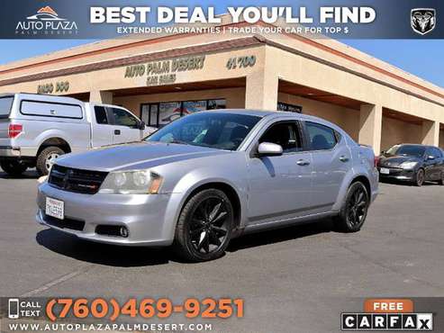 2014 Dodge Avenger SXT SXT 247/mo with Service Records - cars & for sale in Palm Desert , CA