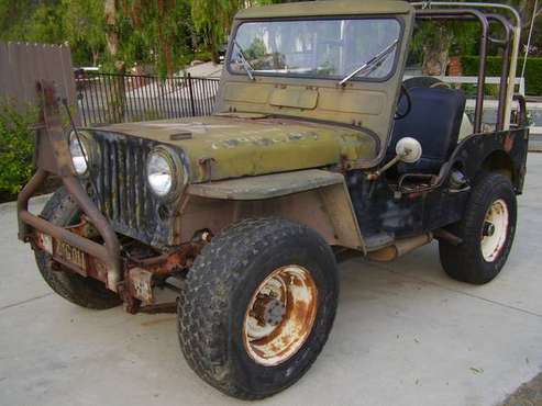 51 cj2 military jeep for sale in Agoura Hills, CA
