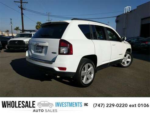 2014 Jeep Compass SUV Latitude (Bright White Clearcoat) for sale in Van Nuys, CA