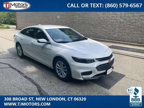 Look What Just Came In! A 2018 Chevrolet Malibu with only... for sale in New London, CT