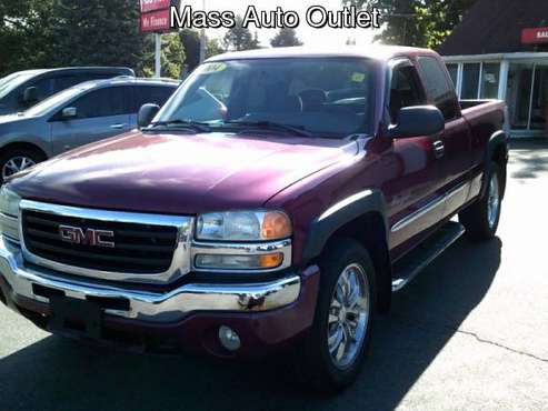 2004 GMC Sierra 1500 Ext Cab 143.5 WB 4WD SL for sale in Worcester, MA