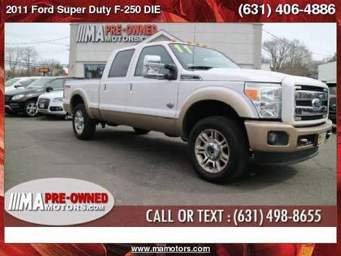 2011 Ford Super Duty F-250 SRW 4WD Crew Cab 156' King Ranch "Any... for sale in Huntington Station, NY
