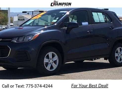 2019 Chevy Chevrolet Trax LS suv Blue - - by dealer for sale in Reno, NV