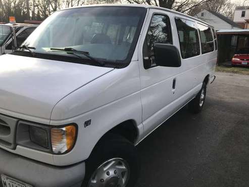 1999 Ford E350 15 Passenger Van - cars & trucks - by owner - vehicle... for sale in Dekalb, IL