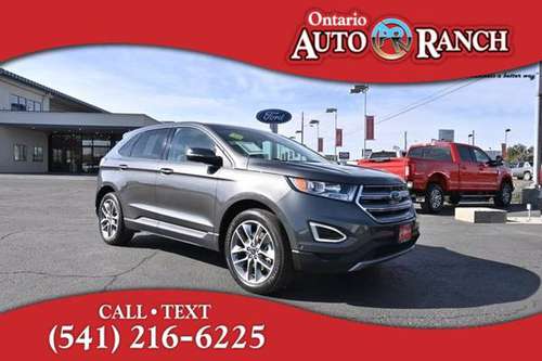 2017 Ford Edge Titanium - cars & trucks - by dealer - vehicle... for sale in Ontario, ID