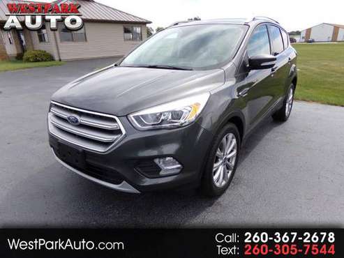 2017 Ford Escape Titanium FWD - cars & trucks - by dealer - vehicle... for sale in Lagrange, IN