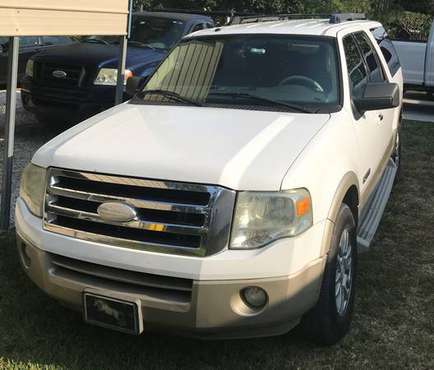 2007 Ford Expedition EL-Eddie Bauer - cars & trucks - by owner -... for sale in West Palm Beach, FL