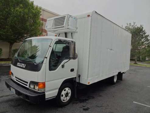2001 Isuzu Npr Nrr 16ft Refrigerated Box Truck Reefer Diesel... for sale in Auburn, WA