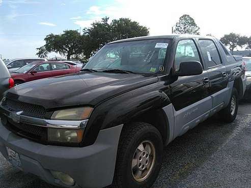 2002 Chevrolet Avalanche - cars & trucks - by dealer - vehicle... for sale in Palmetto, FL