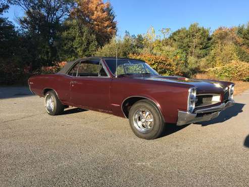 /////. 1966 GTO convertible 4-speed ////// for sale in Lunenburg , MA