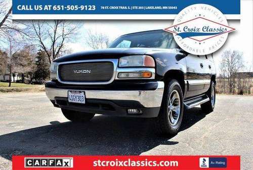 RUST FREE OUT OF STATE 2001 GMC YUKON SLT CLEAN TITLE - cars for sale in Lakeland, MN