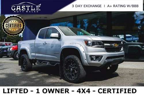 2015 Chevrolet Colorado 4x4 4WD Certified Chevy LT Truck - cars & for sale in Lynnwood, ID