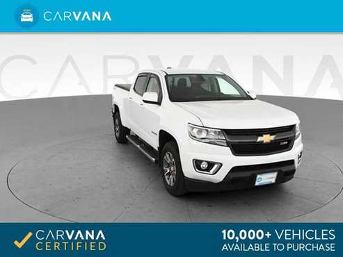2017 Chevy Chevrolet Colorado Crew Cab Z71 Pickup 4D 5 ft pickup White for sale in Bowling green, OH