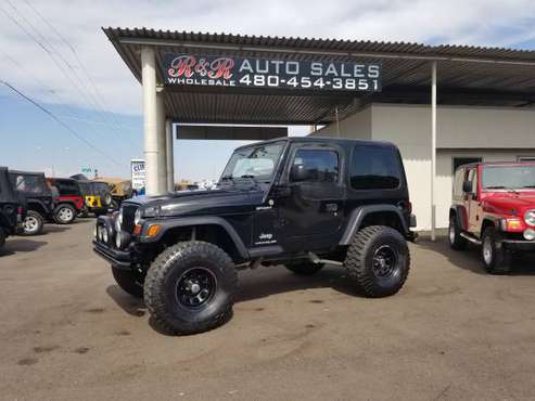 2004 Jeep Wrangler Hard Top on 35's, long arms, needs nothing for sale in Mesa, AZ
