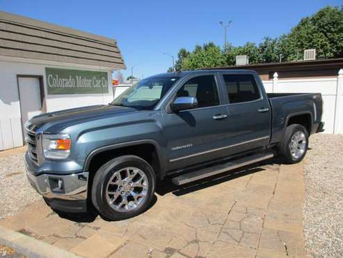 2014 GMC SIERRA 1500 SLT 4X4 w/ Z71 PACKAGE CREW CAB - cars & trucks... for sale in Fort Collins, CO