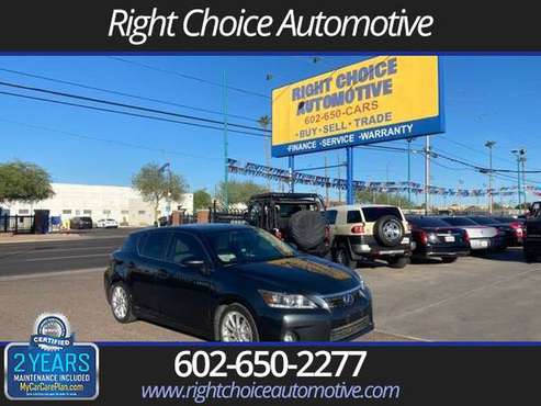 2011 Lexus CT200H, CLEAN CARFAX CERTIFIED, LOW MILES! - cars &... for sale in Phoenix, AZ