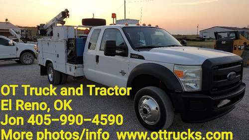 2012 Ford F-550 4wd 3200lb 11ft Mechanics Service Bed 4wd 3200lb... for sale in Oklahoma City, OK