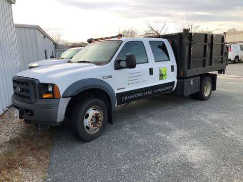2007 Ford F450 Dump Truck - cars & trucks - by owner - vehicle... for sale in sandwich, MA