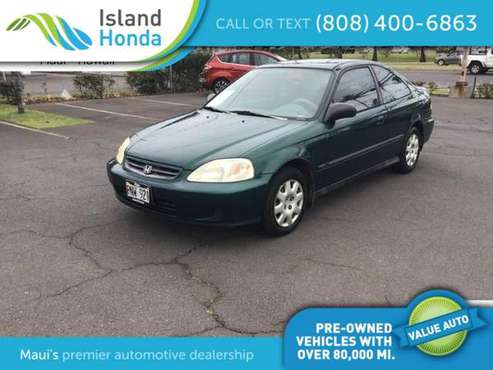 2000 Honda Civic 2dr Cpe DX Auto - - by dealer for sale in Kahului, HI