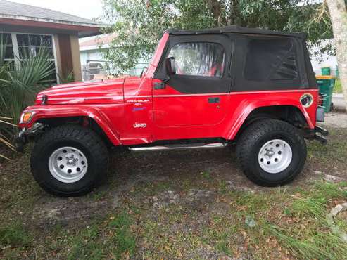 1997 Jeep Wrangler - cars & trucks - by owner - vehicle automotive... for sale in FL, FL